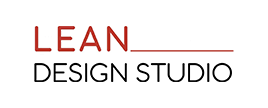 lean design studio logo gesign