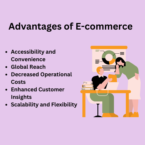 advantages and disadvantages of e-commerce