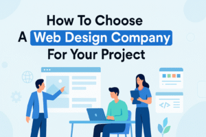 how to choose a web design company