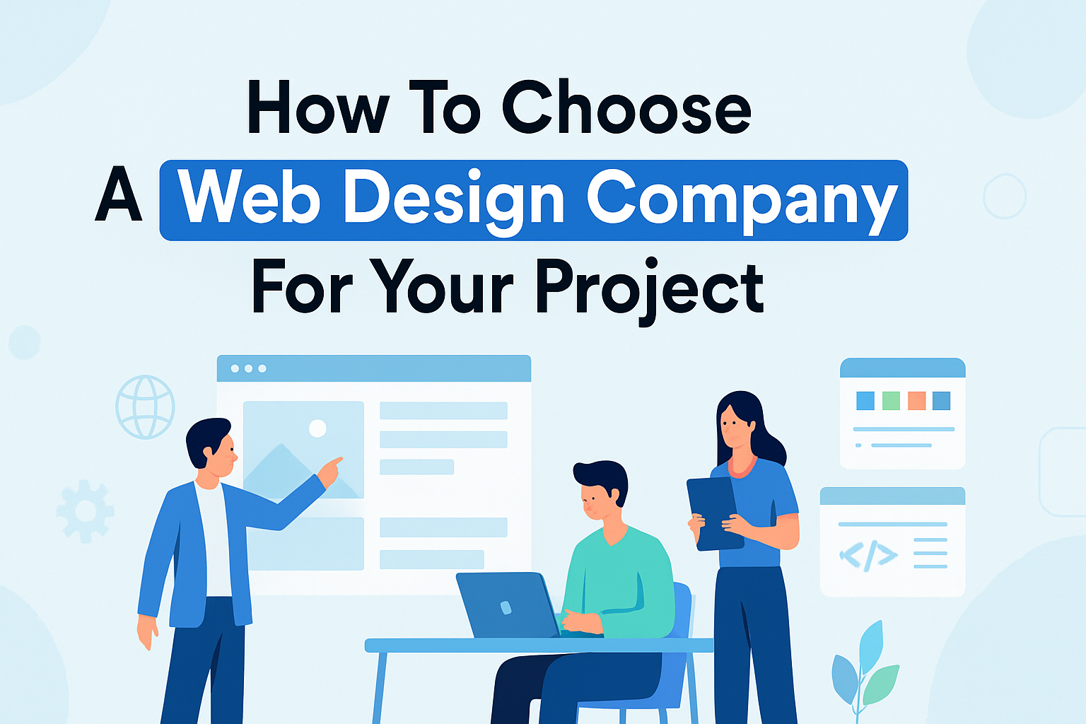 how to choose a web design company